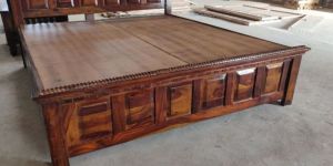 Modern Wooden Double Bed