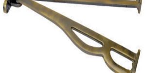 Double Reversible Brass Jhula Hinge