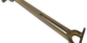 Single Reversible Brass Jhula Hinge