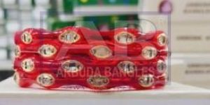Vertical A-5 Glass Bangles