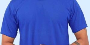 Mens 180GSM Polycotton Round Neck T Shirt