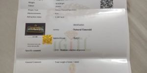 Real Emerald Pendant