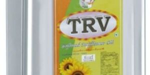 Trv Refined Sunflower Oil (15 Ltr. Tin)