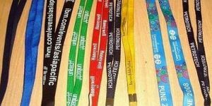 Multicolor Digital Printed Lanyard
