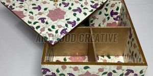 Wooden Printed Dry Fruit Box