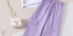 Fancy Girls T Shirt Flap Pant Set