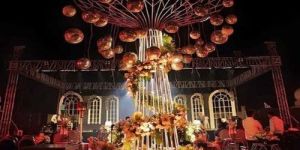 Iron Tree Hanging Stand