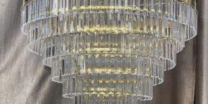 White Hanging Chandelier