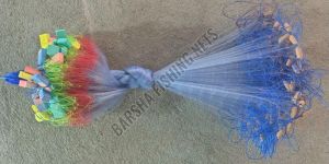 45mm Barsha Handmade 2 Finger Kathi Jaal Foam Floaters Fishing Net