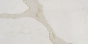 White Bianco Statuario Quartz Slab