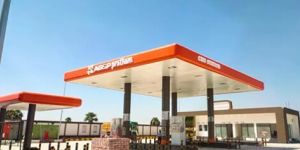 AG0P CNG Petrol Pump Canopy
