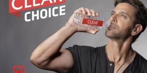 Clear Water Bottle