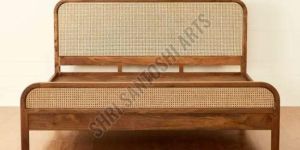 Double Mango Wood Bed