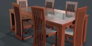 Mango Wood Dining Table Set
