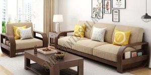 Stylish Mango Wood Sofa Set