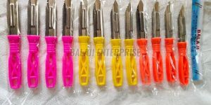 6 Inches Multi-Color Potato Peeler Set