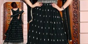 Diya D.NO-105 Georgette Embroidery Ethnic Gown