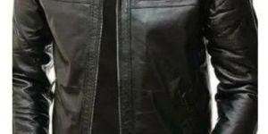 Mens Black Leather Jacket
