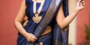 Tussar Munga Silk Embroidery Saree