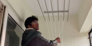 Balcony Ceiling Dryer Hanger