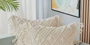 Macrame Cushion Cover