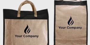 Jute Corporate Carry Bag with Logo