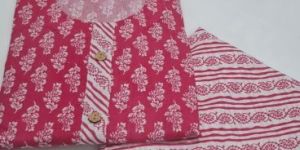 Cotton Kurti Pant Set