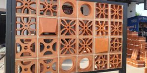 Terracotta W Clay Jaali