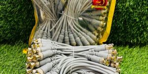 Bnc Cable White WITH Brass Connector