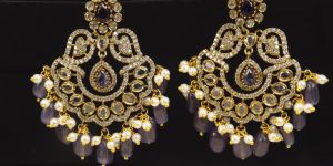 victorian one gram gold earring