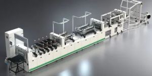 Folding Stand up Zipper Pouch Making Machine