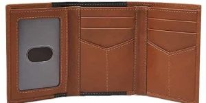 Trifold Leather Wallet