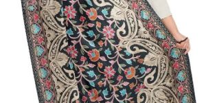 Kashmiri Fine Ari Pashmina Stole
