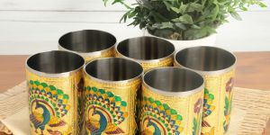 Handicraft Meenakari Glass