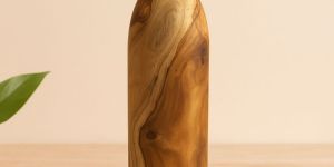 Wooden Copper Bottle
