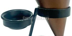 Black Iron Tissue Holder