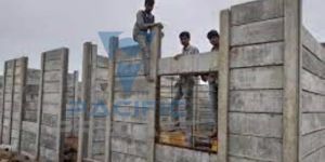 7 Feet Concrete Boundary Walls