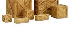 Wooden Crate Box