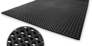 Black Rubber Flooring Mat