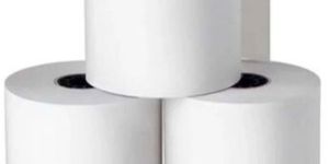 Dona White Poly Coated Paper Roll