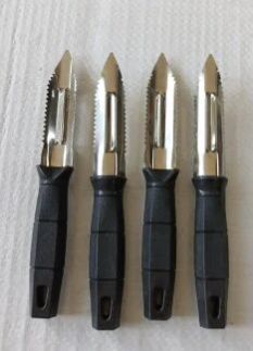 stainless steel black potato peeler