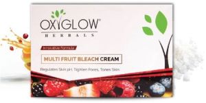 oxyglow herbals multi fruit bleach cream