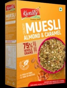 Kwality Muesli Almond & Caramel