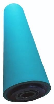 Green 150mm Gravure Printing Rubber Roller, Polished