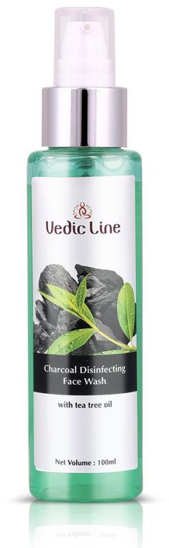 Active Charcoal Disinfecting Face Wash