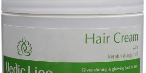 Hair Cream with Keratin & Argan Oil