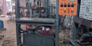 Hydraulic Double Cylinder Double Die Semi Automatic Paper Plate Machine