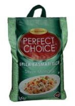 Perfect Choice Silver Mongra - Parboiled Basmati Rice (Sella)