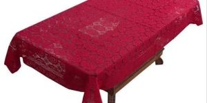 Cotton Rectangular Embroidered Table Cover