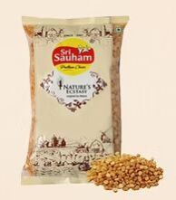 Sri Sauham 100% Natural Unpolished Chana Dal - 1 Kg Fresh Bengal Gram Lentils